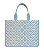 Harrods medium geometric tote bag in cotton, UK version