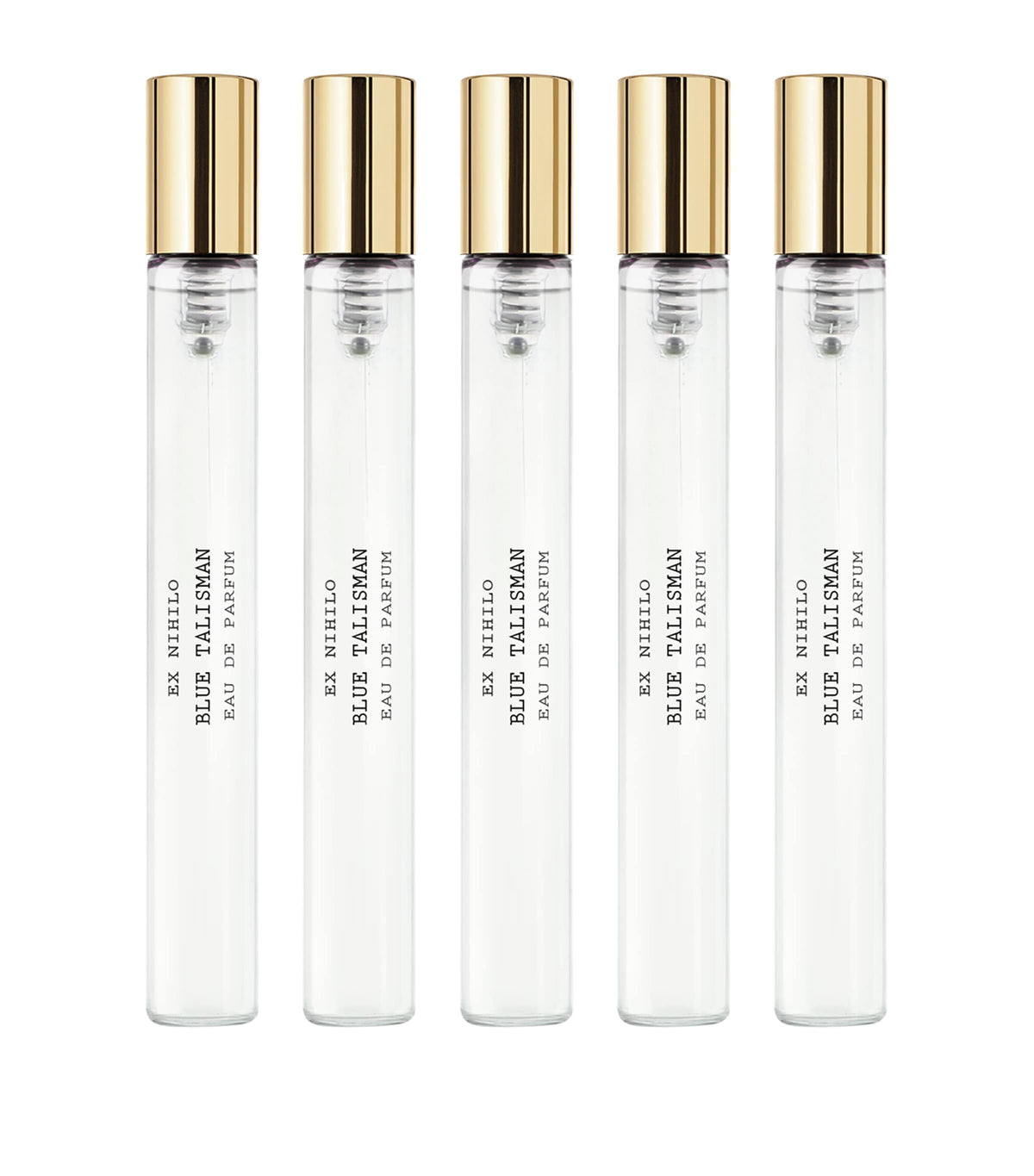 Ex Nihilo Blue Talisman perfume travel set 5x7.5ml - British product