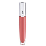 L'Oreal Paris Rouge Signature Plumping Sheer Nude Lip Gloss 412 Heighten, Lightweight GOODS Sainsburys   