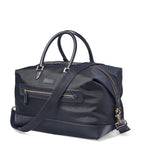 Aspinal of London nylon gym bag with leather trims, UK version