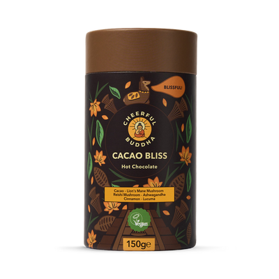Holland & Barrett Instant Cacao Hot Chocolate with Lion's Mane, Chaga, and Ashwagandha 150g- Buy online at McGrocer