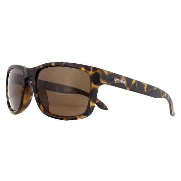 Calvin Klein CK19566S brown men sunglasses, imported from the UK