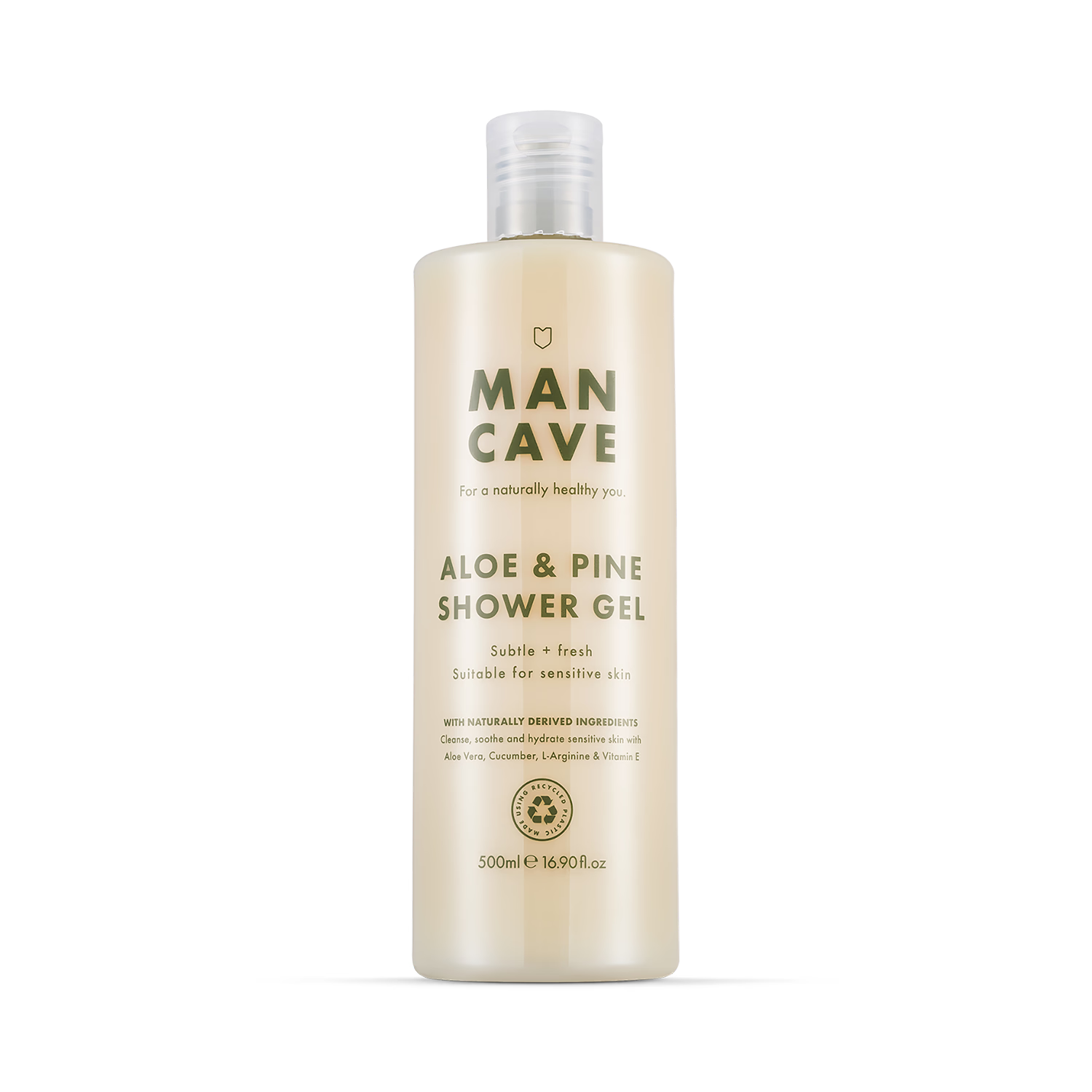 ManCave Aloe & Pine Shower Gel 500ml, UK version