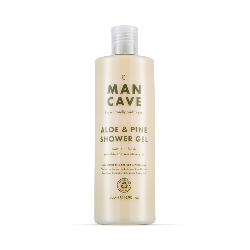 ManCave Aloe & Pine Shower Gel 500ml, UK version