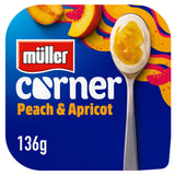 Muller Corner Peach & Apricot Yogurt 136g GOODS Sainsburys   