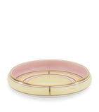 GINORI 1735 Porcelain Giallo Round Tray 17cm, UK version