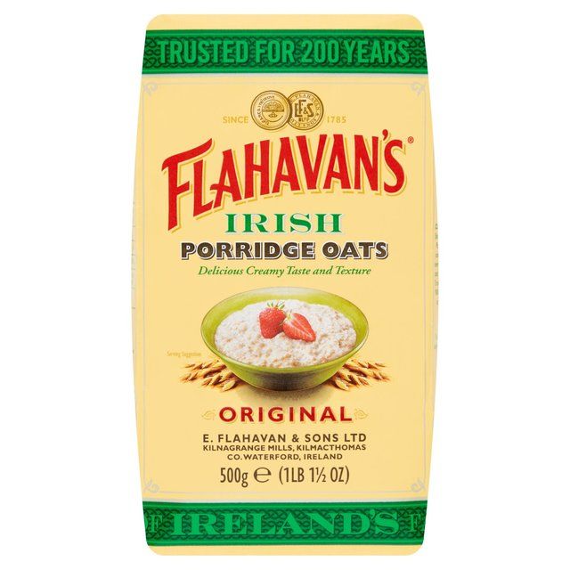 Flahavan's Porridge Oats Irish   500g Food Cupboard M&S   