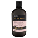 Baylis & Harding Goodness Rose & Geranium Natural Bath Soak 500ml GOODS Sainsburys   