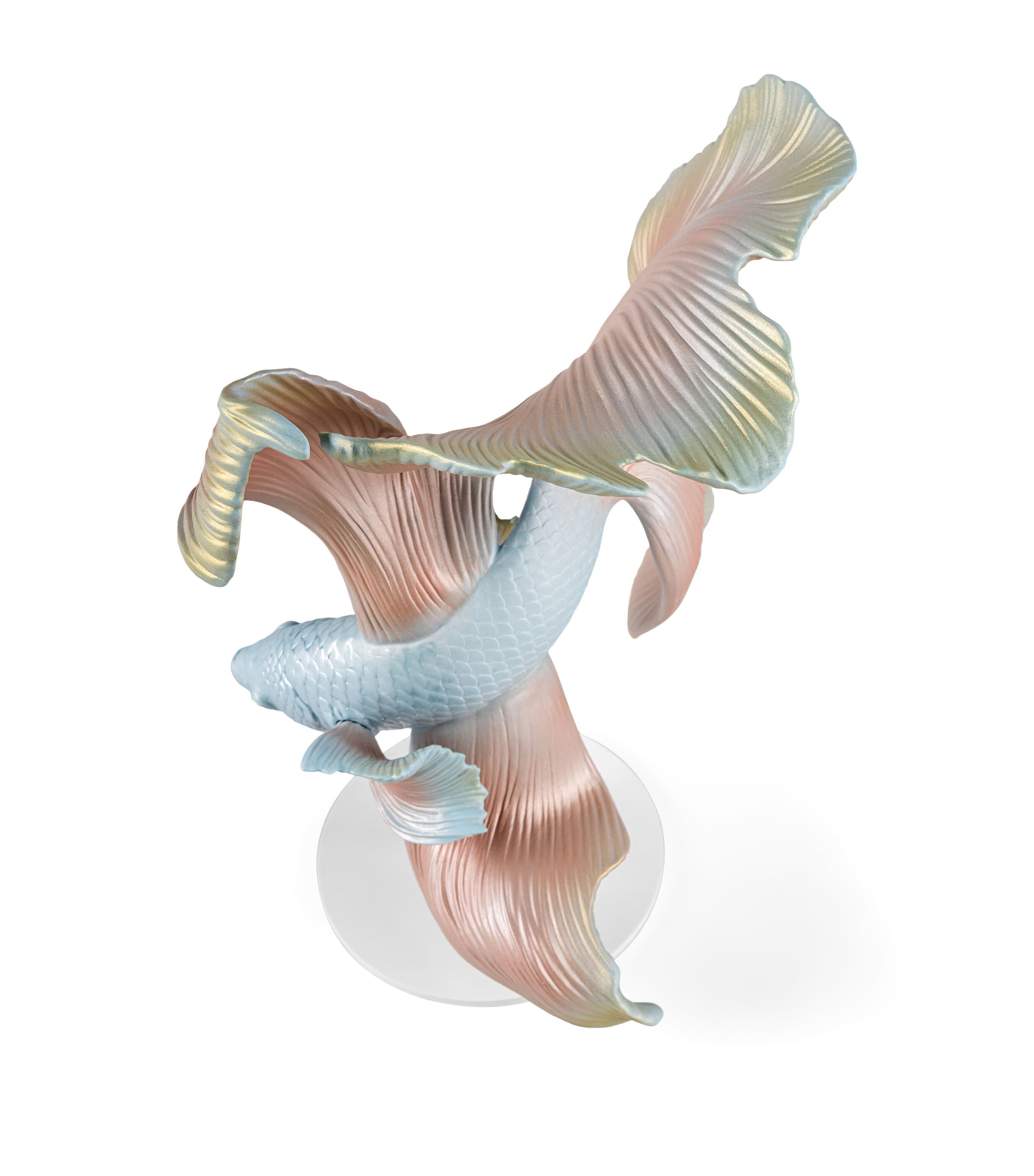 Lladró porcelain Betta fish left ornament, UK version