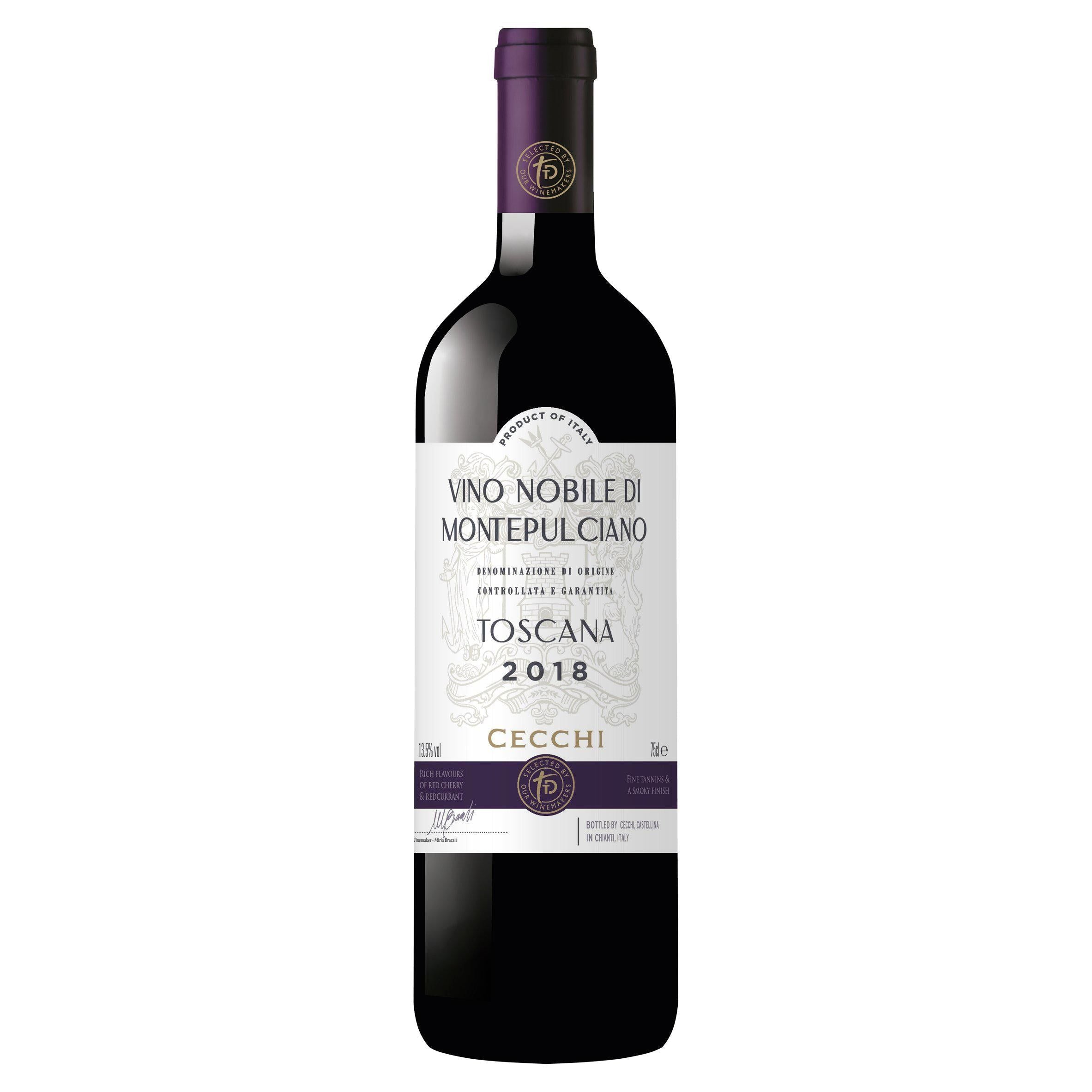 Sainsbury's Vino Nobile di Montepulciano Toscana, Taste the Difference 75cl Adult Soft Drinks & Mixers Sainsburys   