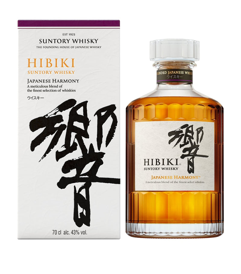 Suntory Hibiki Japanese Harmony blended whisky 70cl (British brand)