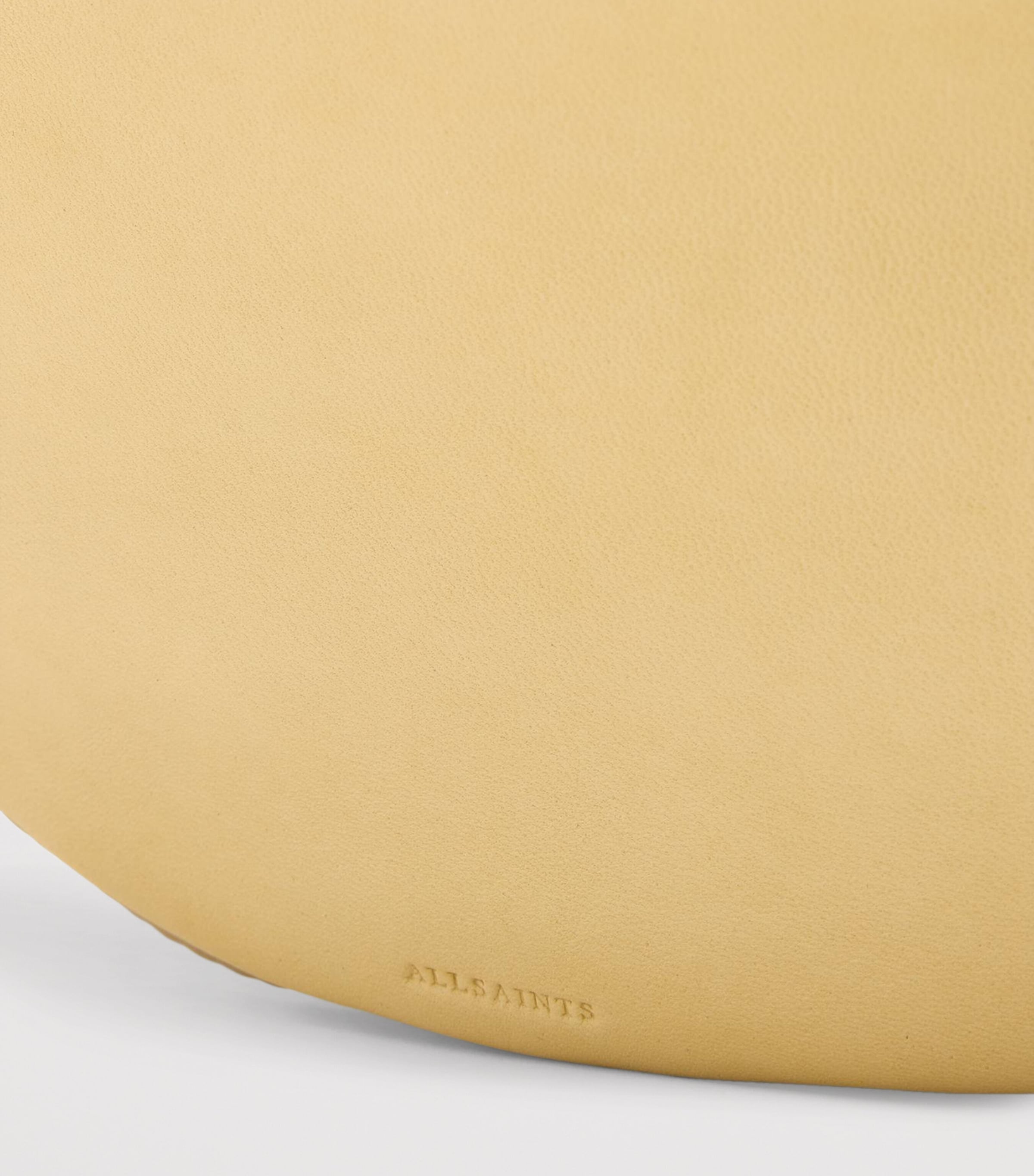 AllSaints micro Luna leather shoulder bag, UK version