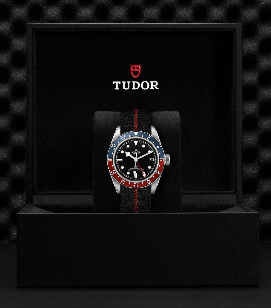 TUDOR Black Bay GMT stainless steel watch 41mm - British product