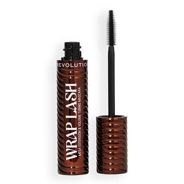 Revolution Wrap Lash Tubing Mascara Brown, imported from the UK