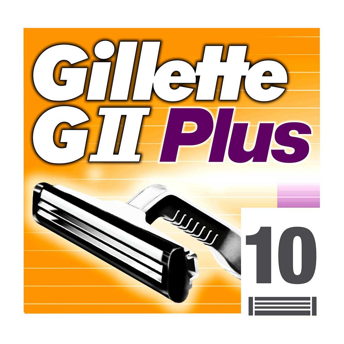 Gillette G II Plus Razor Blades 10Pk GOODS Boots   