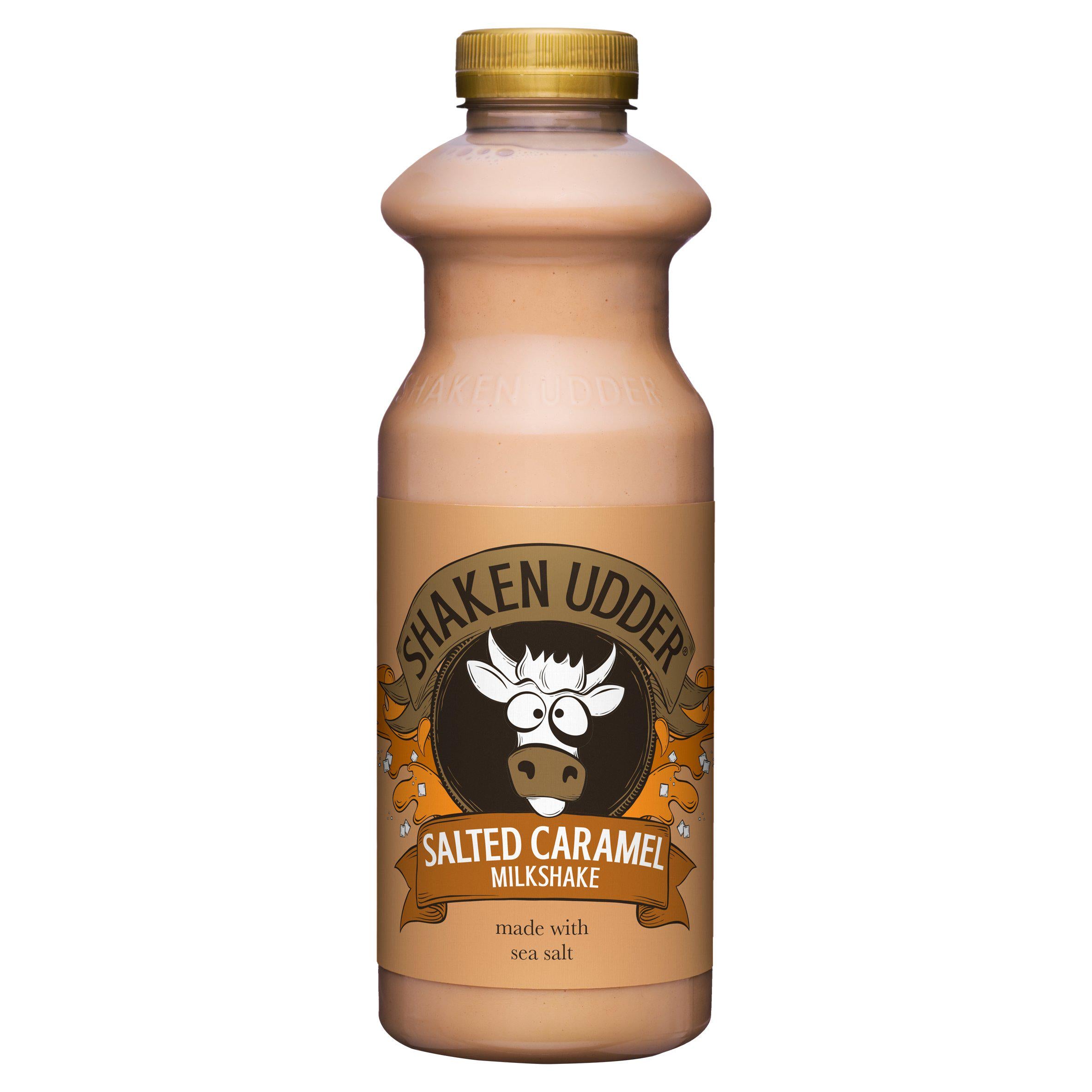 Shaken Udder Salted Caramel Milkshake 750ml Flavoured milk Sainsburys   