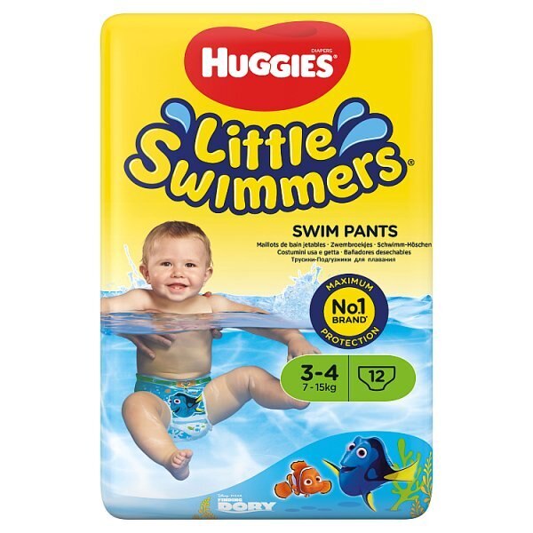 Huggies Little Swimmers Size 3-4 x12 GOODS Superdrug   