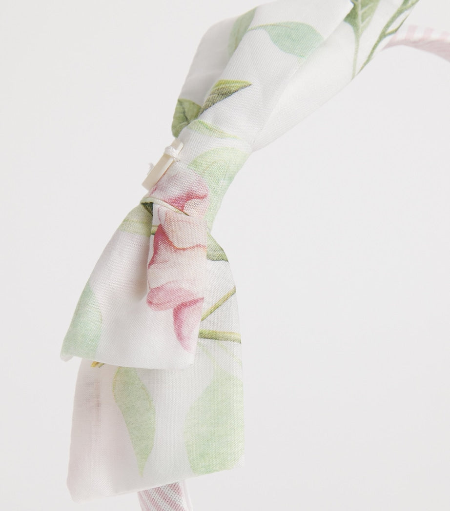 Patachou cotton floral headband, imported from the UK