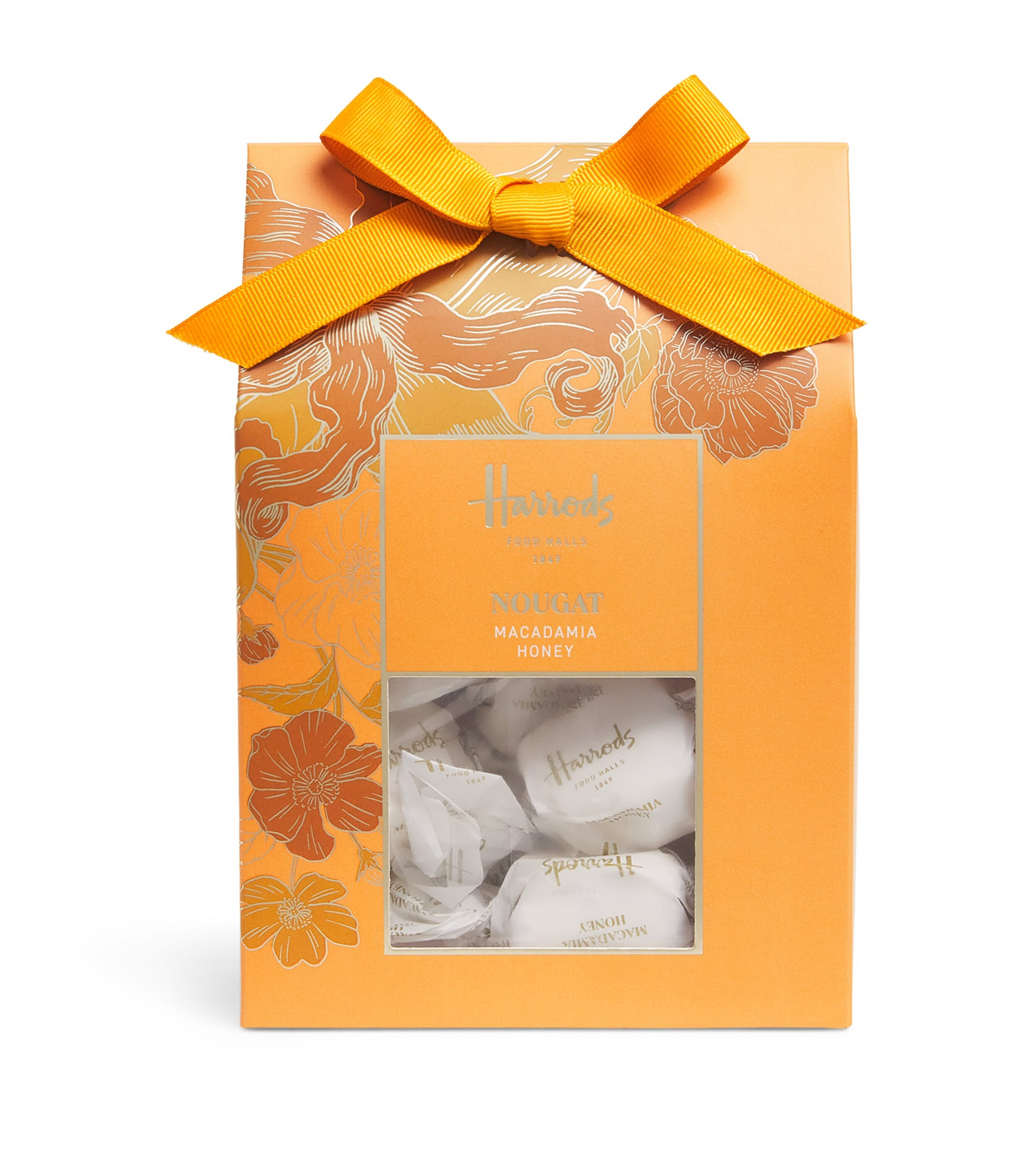 Harrods macadamia honey nougat 160g, UK version