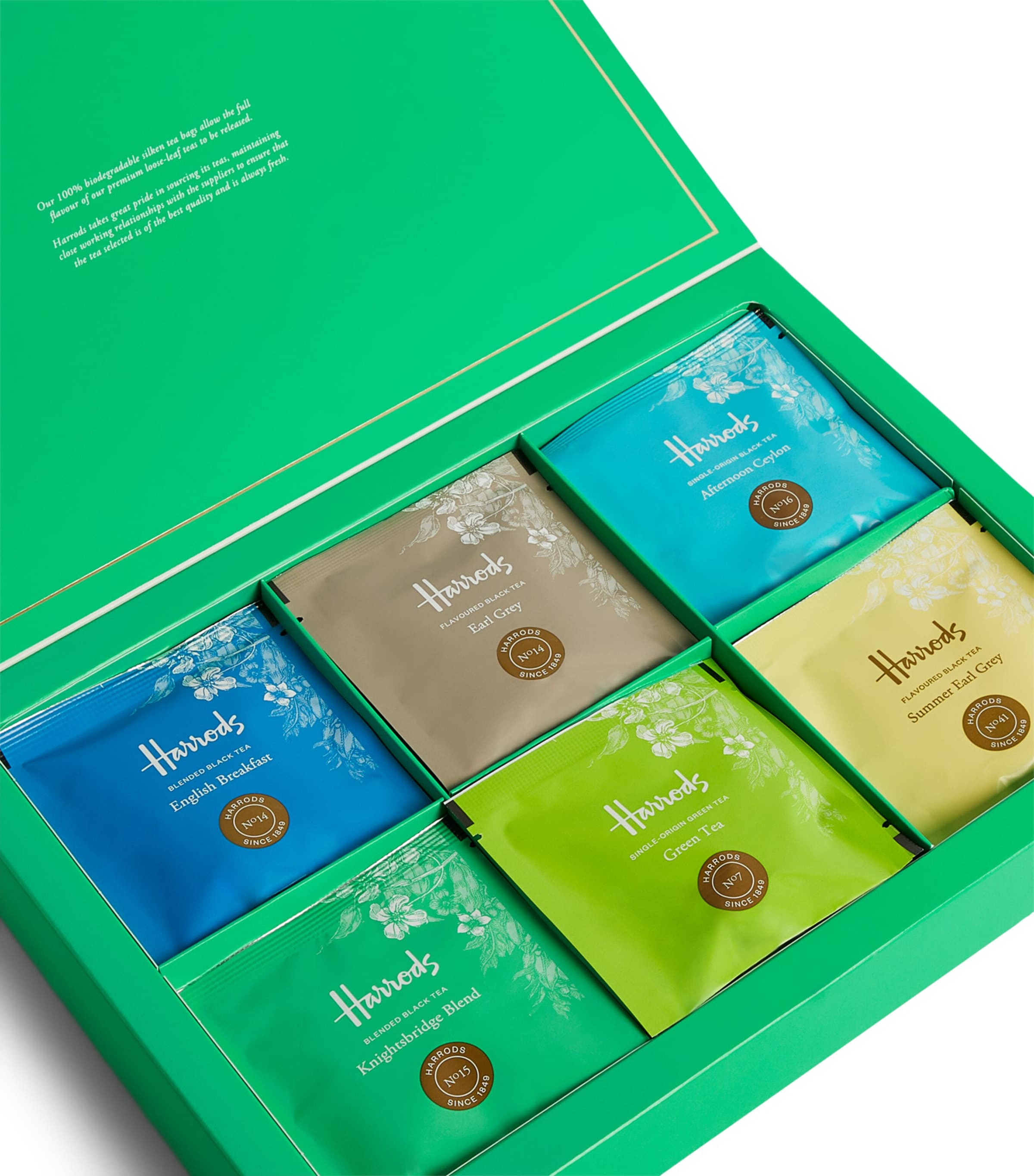 Harrods Classic Tea Selection 30 Tea Bags, UK version