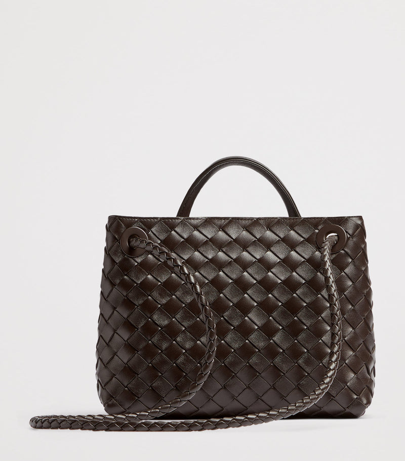 Bottega Veneta small leather Andiamo top-handle bag, UK version