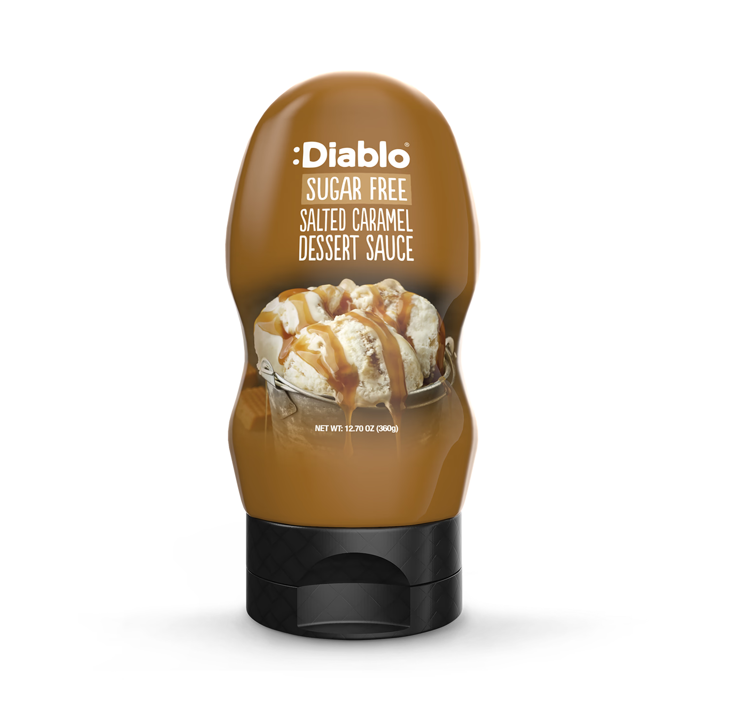 Diablo sugar free salted caramel dessert sauce 360g (British brand)
