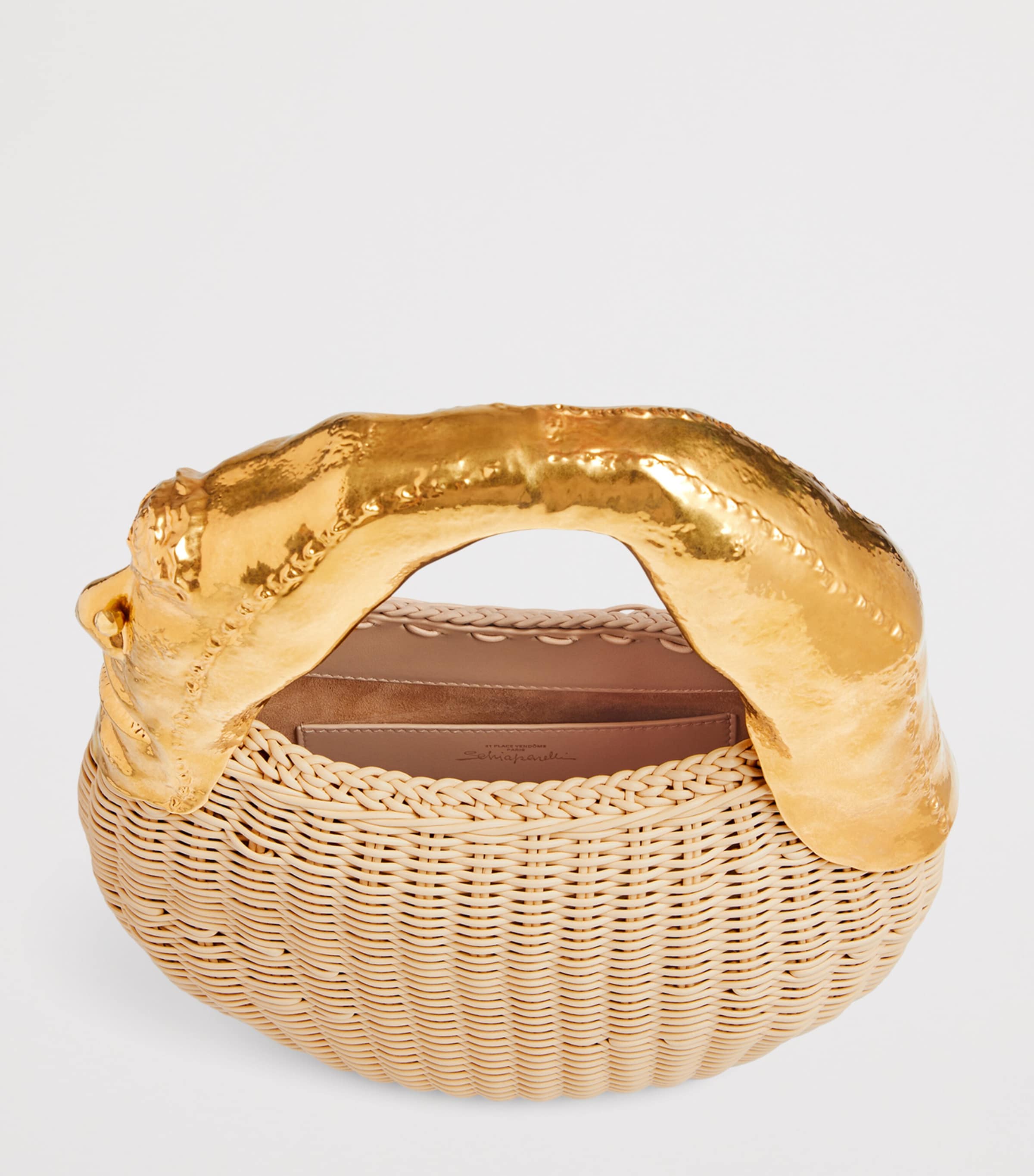 Schiaparelli Anatomy basket bag calfskin, UK version