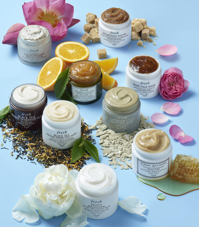 Fresh Umbrian Clay Pore-Purifying Face Mask 100ml - British product