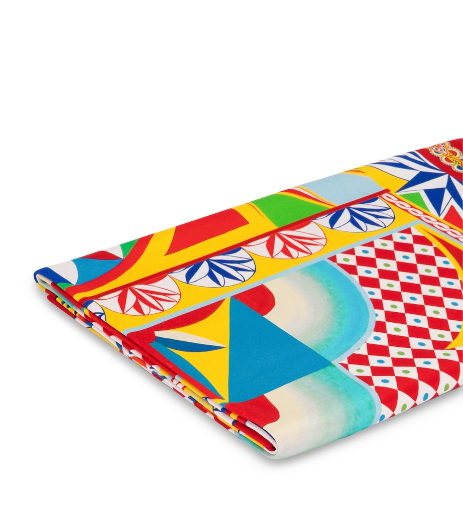 Dolce&Gabbana Casa Silk-Wool Carretto Throw 140cm x 180cm - British product