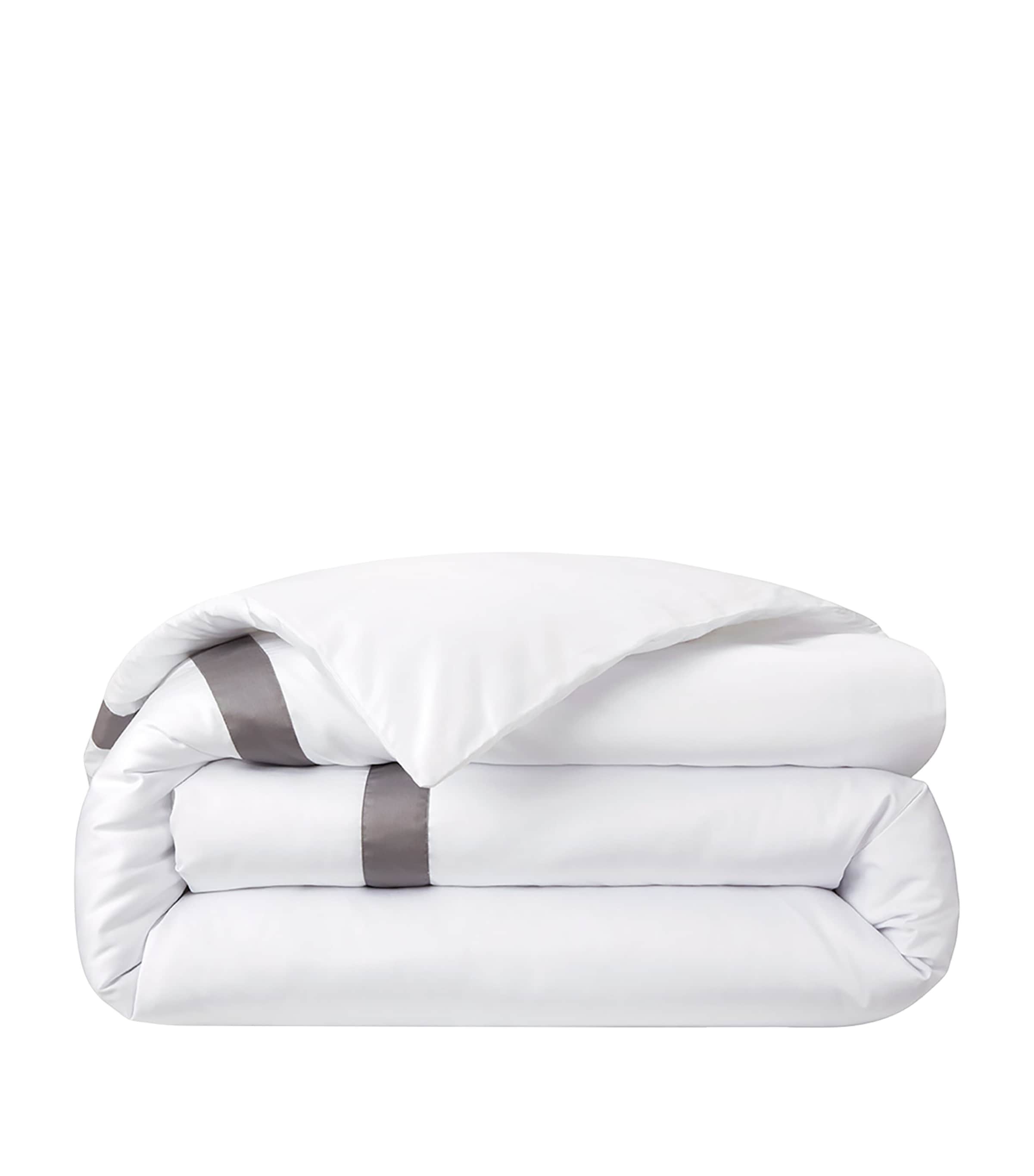 Yves Delorme Linea Platine Super King duvet cover (260cm x 220cm) (British brand)