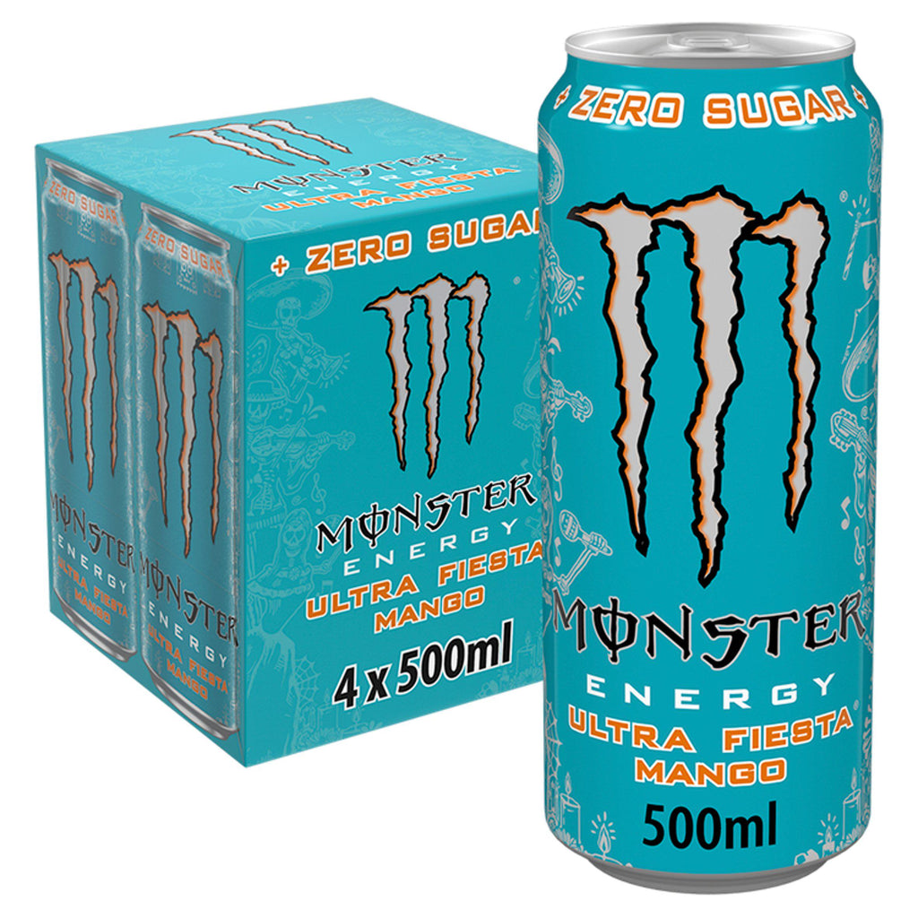 Monster Energy Drink Ultra Fiesta Mango 4x500ml