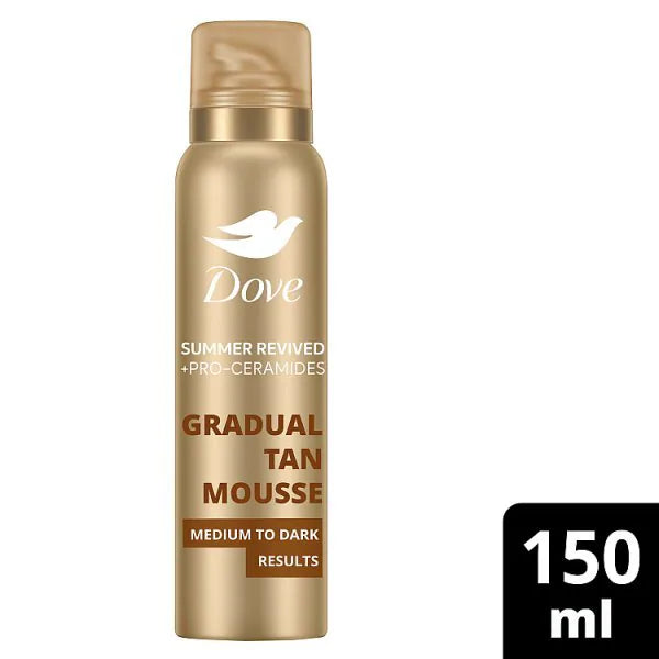 Dove Summer Revived Medium to Dark Gradual Tanning Mousse 150 ml