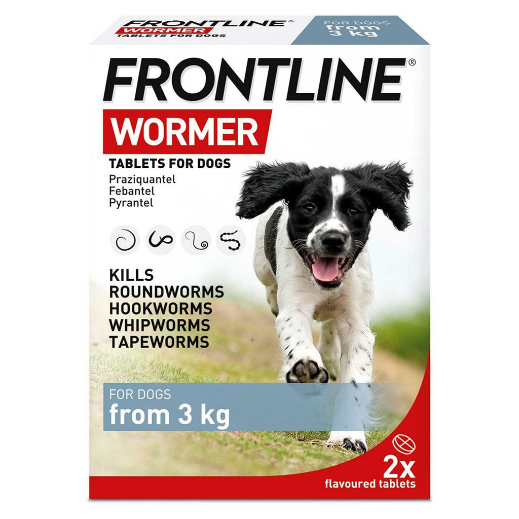 Frontline Wormer Tablets For Dogs - 2 Flavoured Tablets