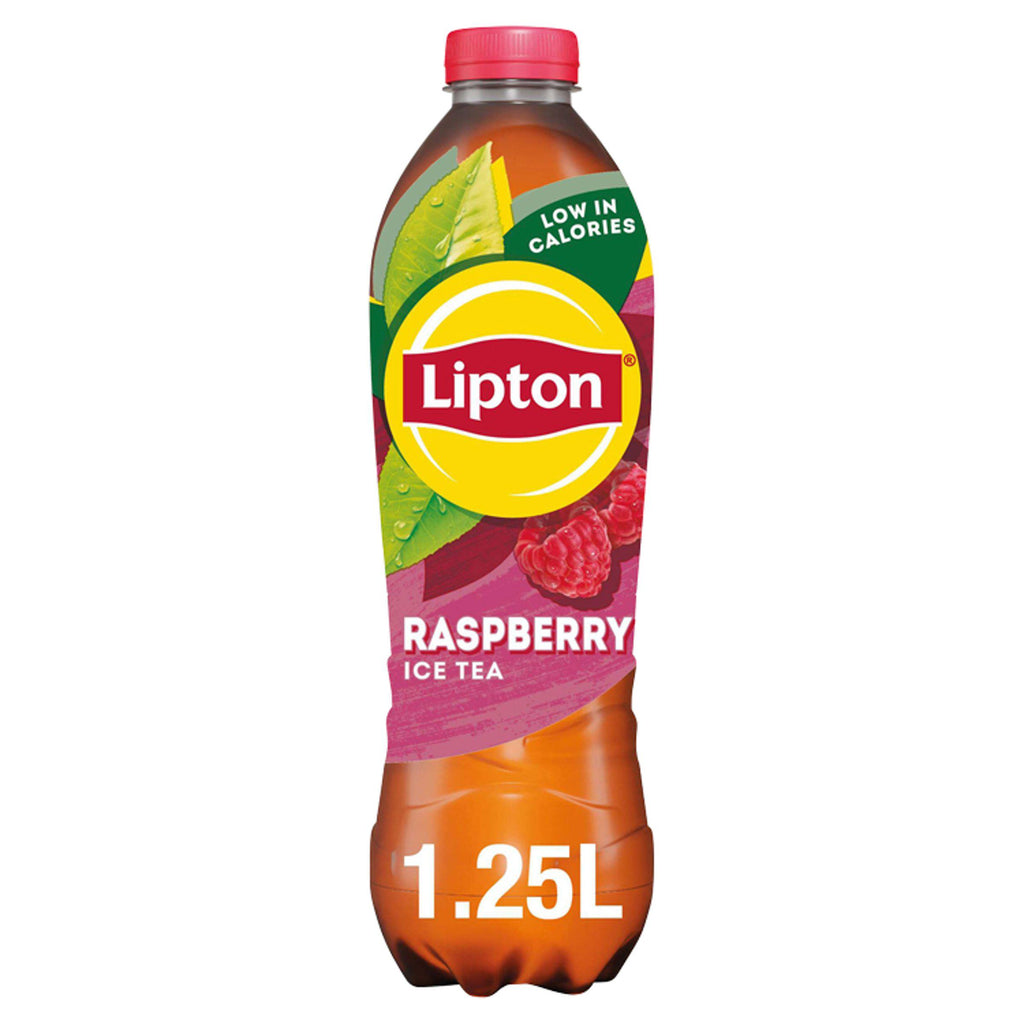 Lipton Ice Tea Raspberry Flavoured Still Soft Drink 1.25L