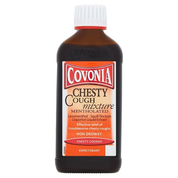 Covonia Chest Cough Mixture Mentholated 180ml GOODS Superdrug   