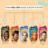 7th Heaven peel-off mask gift set tin 9 masks, imported from the UK
