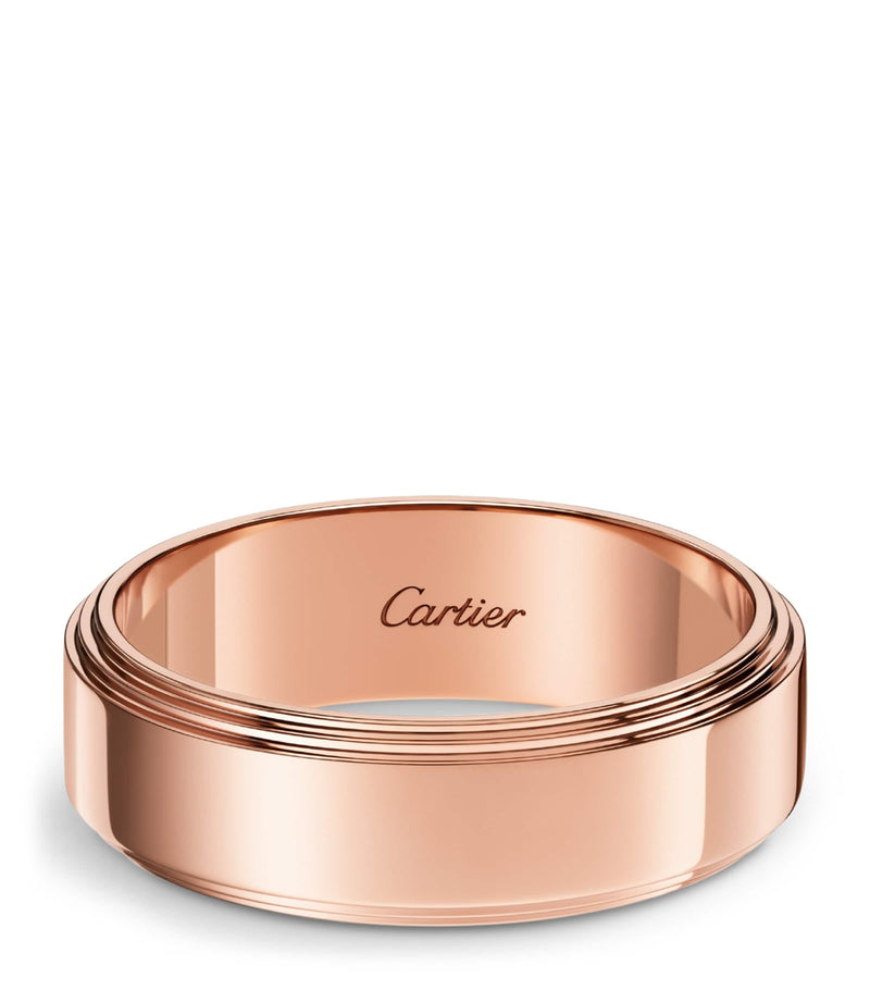 Cartier d'Amour wedding ring rose gold 18kt, imported from the UK