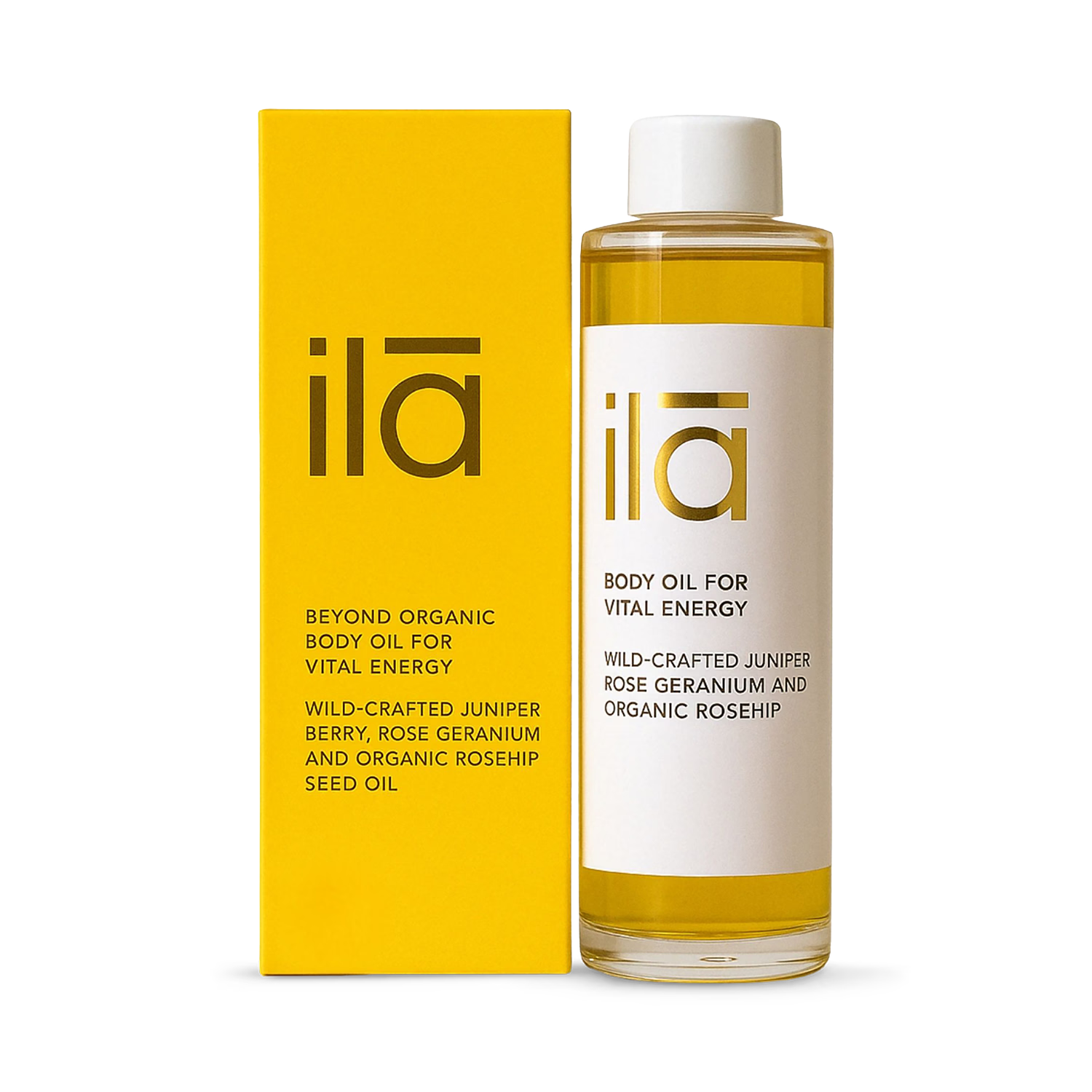 Body oil for vital energy 100ml, imported from the UK