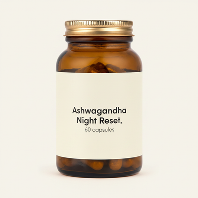Holland & Barrett Expert Calm Night Reset KSM Ashwagandha 60 Capsules