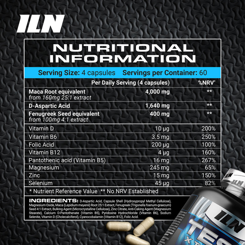 Iron Labs Test Xtreme testosterone supplement 240 capsules - British product