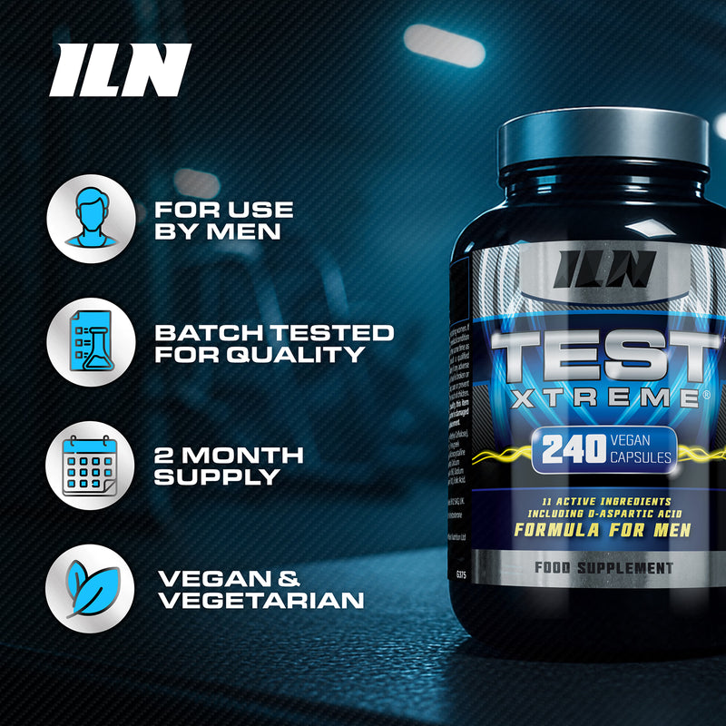 Iron Labs Test Xtreme testosterone supplement 240 capsules - British product