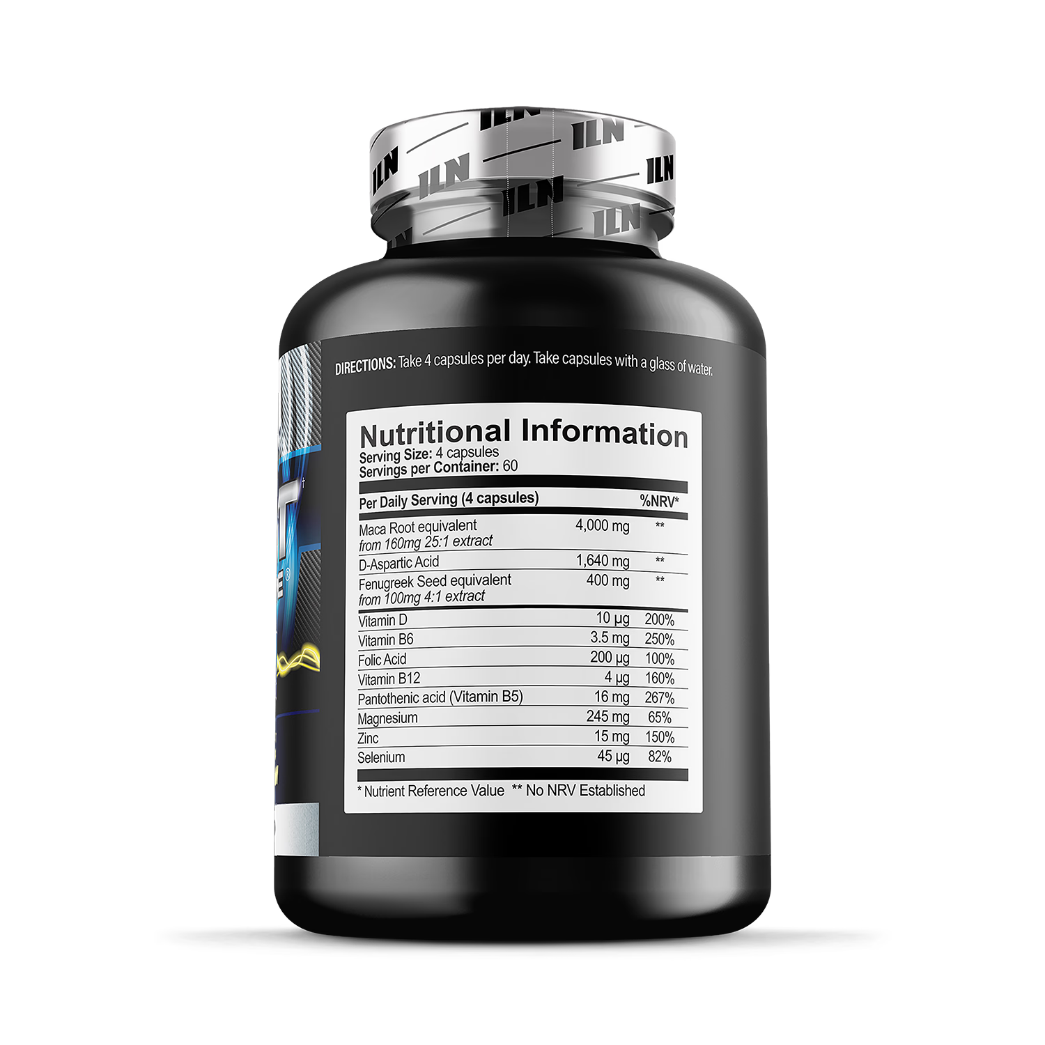 Iron Labs Test Xtreme testosterone supplement 240 capsules - British product