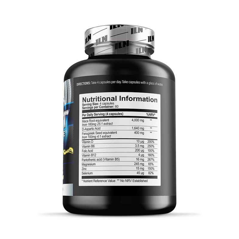 Iron Labs Test Xtreme testosterone supplement 240 capsules - British product