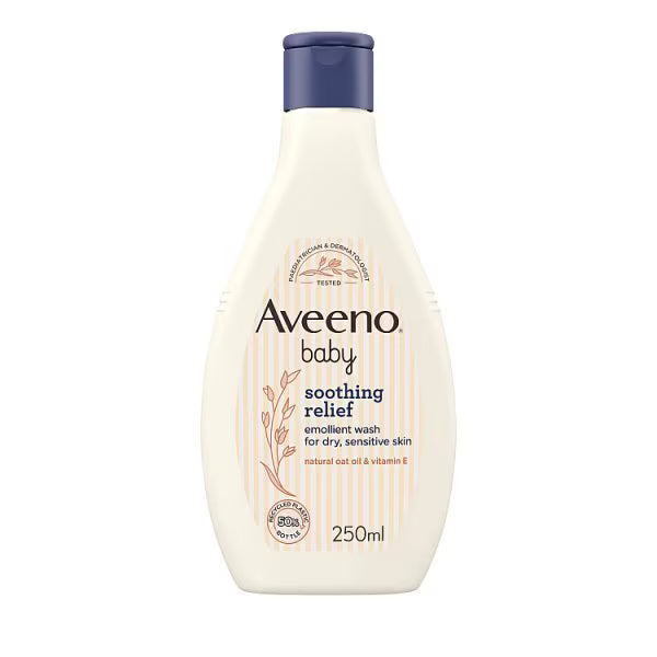 Aveeno Baby Emollient Wash 250ml - British product