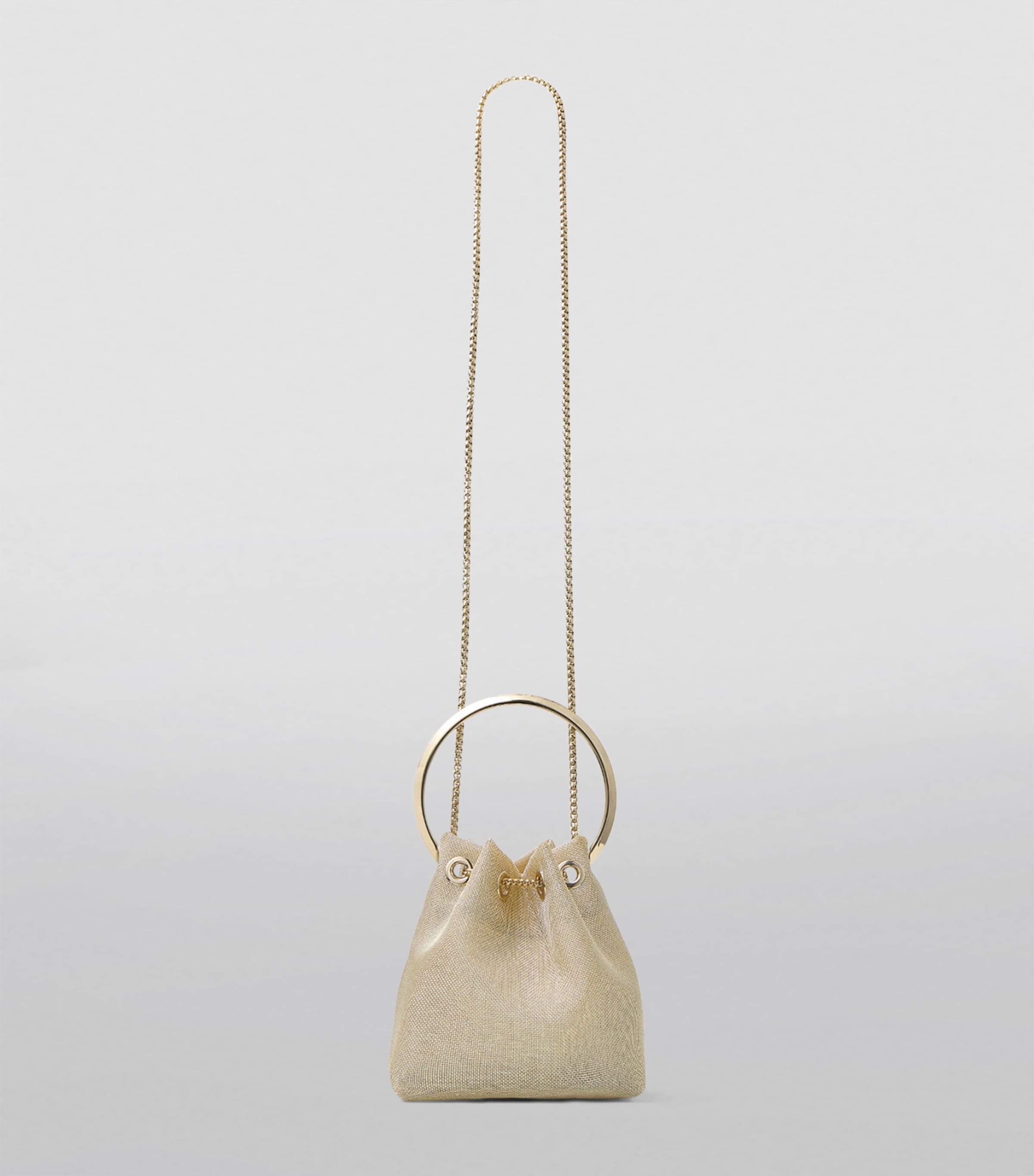 Jimmy Choo Bon Bon mesh top-handle bag (British brand)