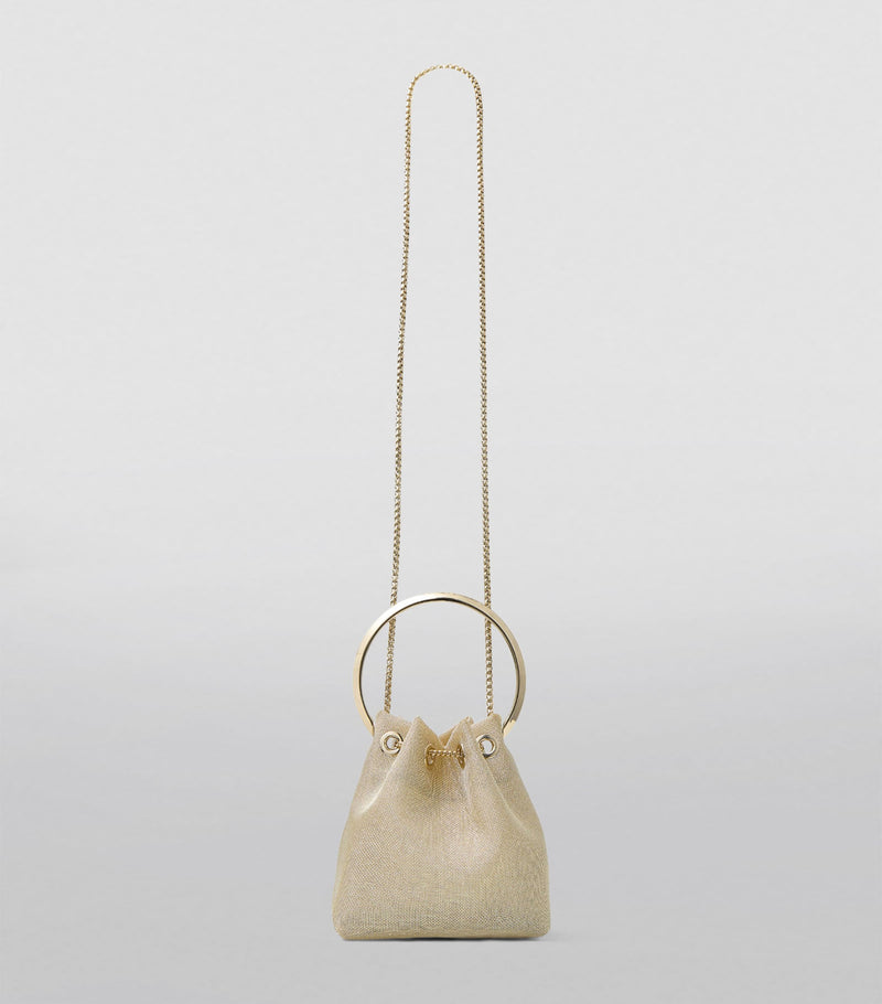 Jimmy Choo Bon Bon mesh top-handle bag (British brand)