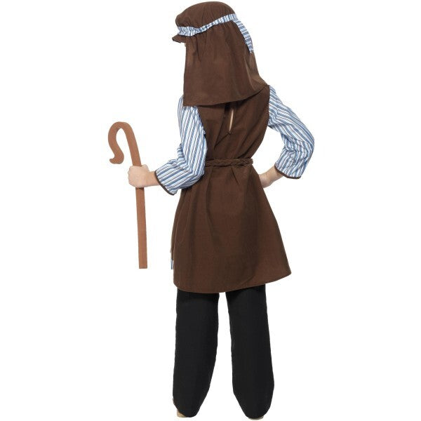 Smiffys shepherd costume child blue brown (British brand)