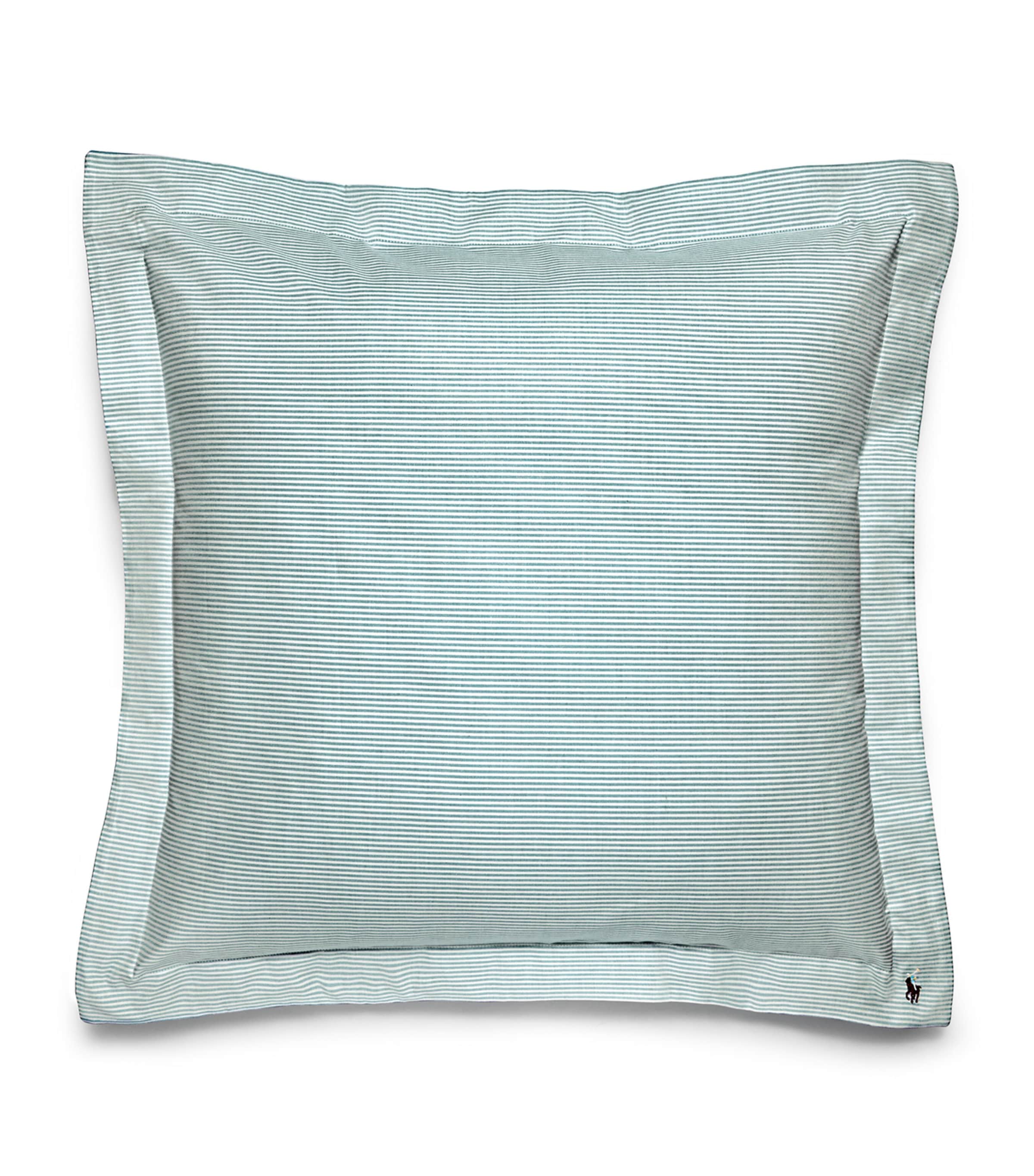 Ralph Lauren Oxford Evergreen pillowcase 65cm square, imported from the UK