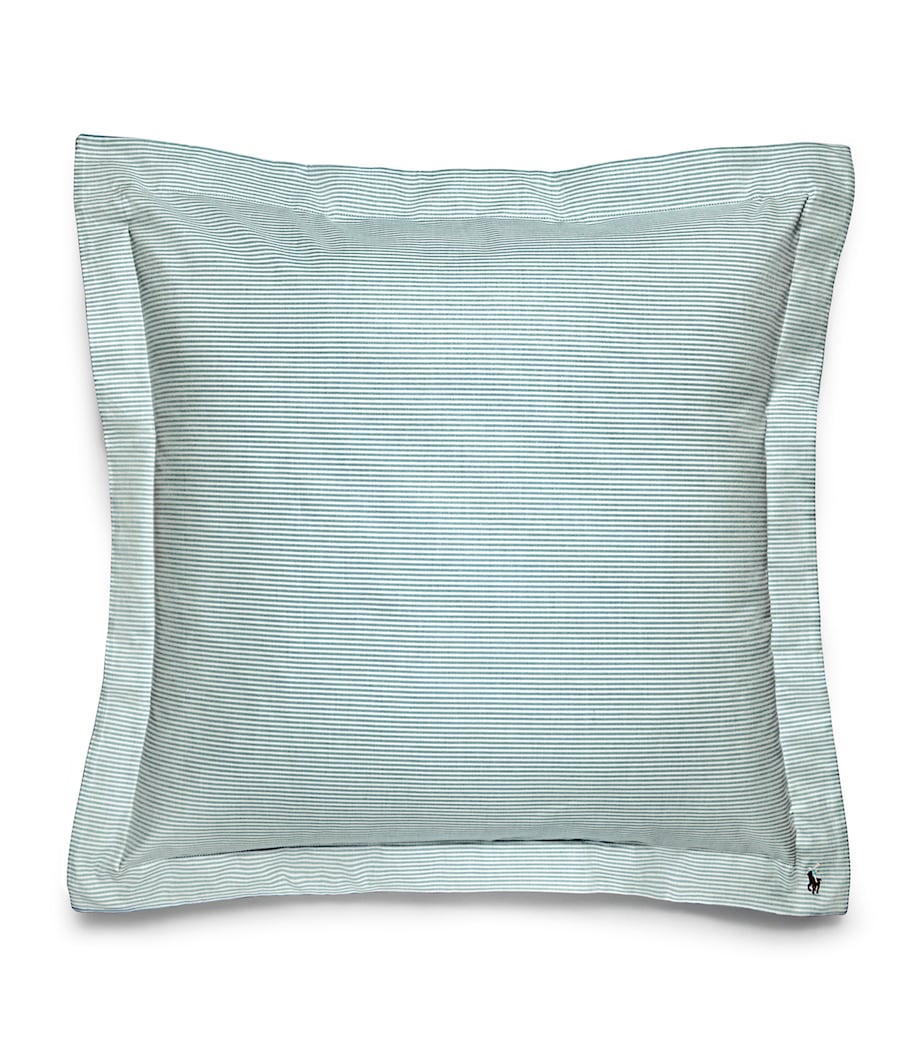 Ralph Lauren Oxford Evergreen pillowcase 65cm square, imported from the UK
