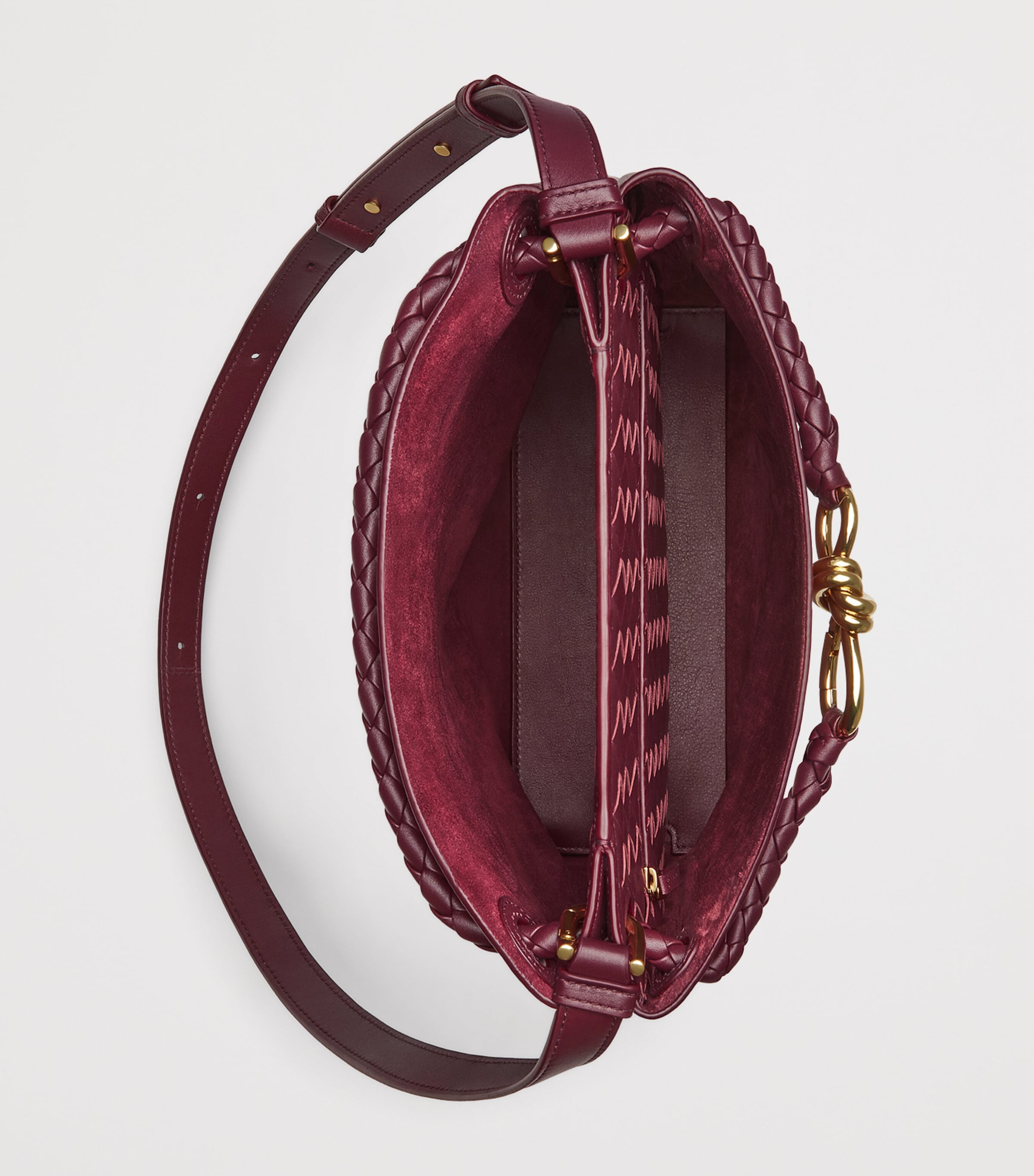 Bottega Veneta Andiamo bucket bag leather, imported from the UK